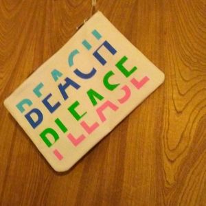 Beach Accessory Bag NWOT